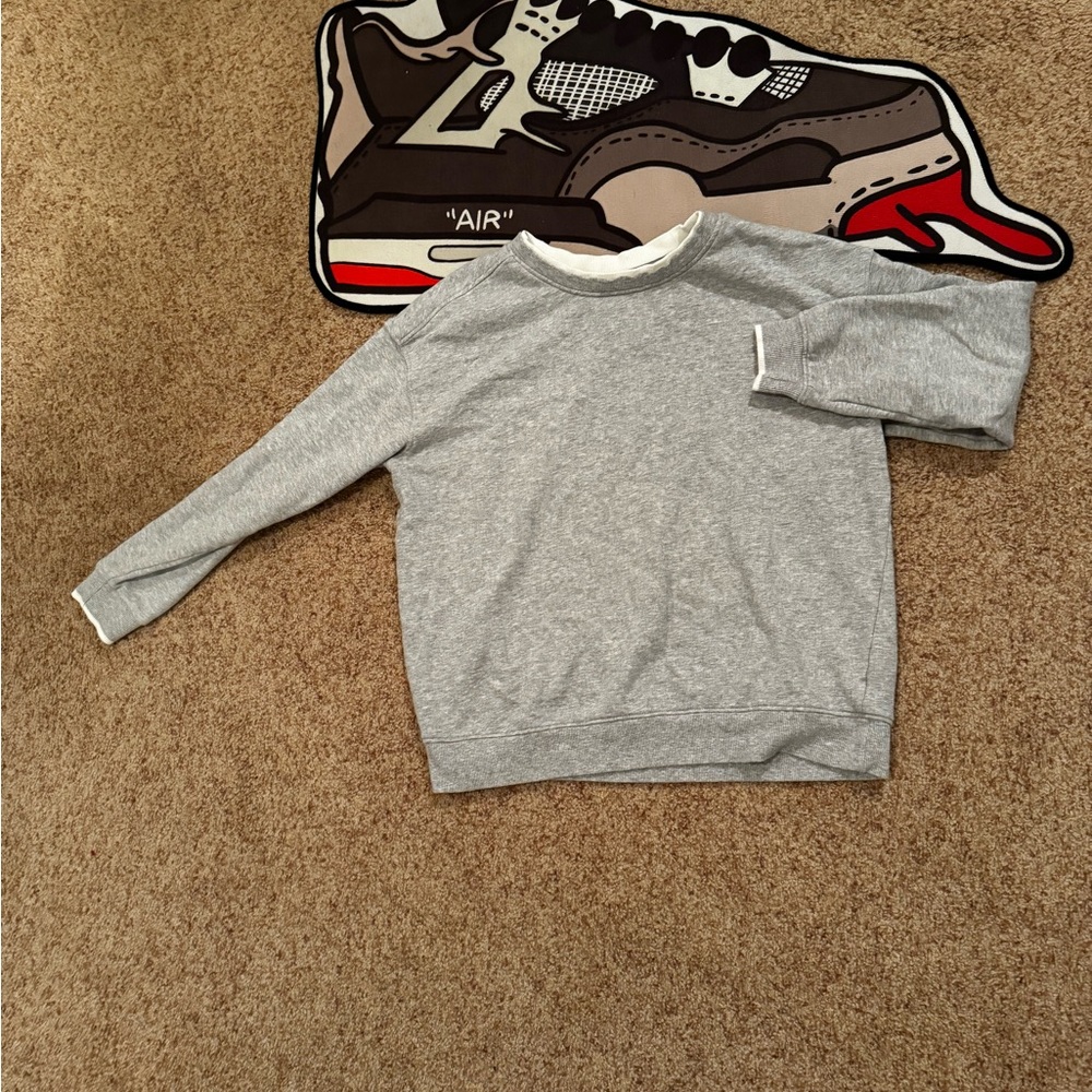 Goodfellow & Co Light Gray Crewneck Sweater